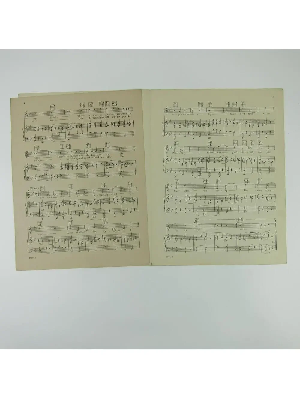 Sheet Music Lonesome and Sorry Milton Berle Benny Davis Con Conrad Antique 1926